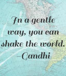 Ghandi Shake The World